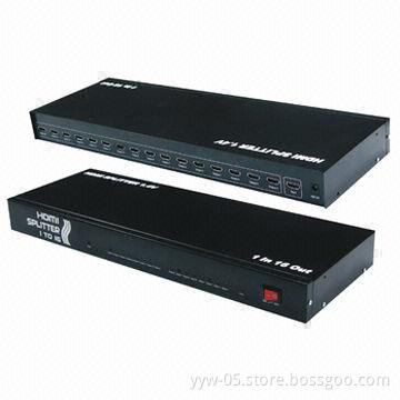HDMI Splitter, 1x16 1-in-16 out, 1080p, 3D